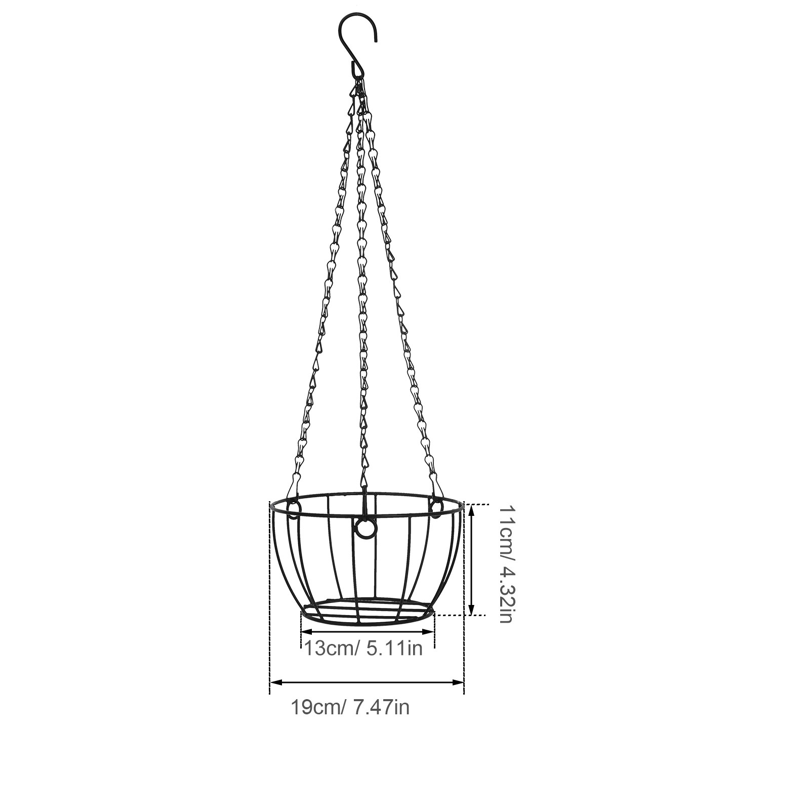 Wiszący kosz na rośliny, okrąg – Spider Plant Hanging recenzja i cena